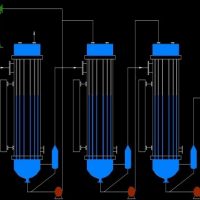 Falling Film Evaporator​-3D drawing